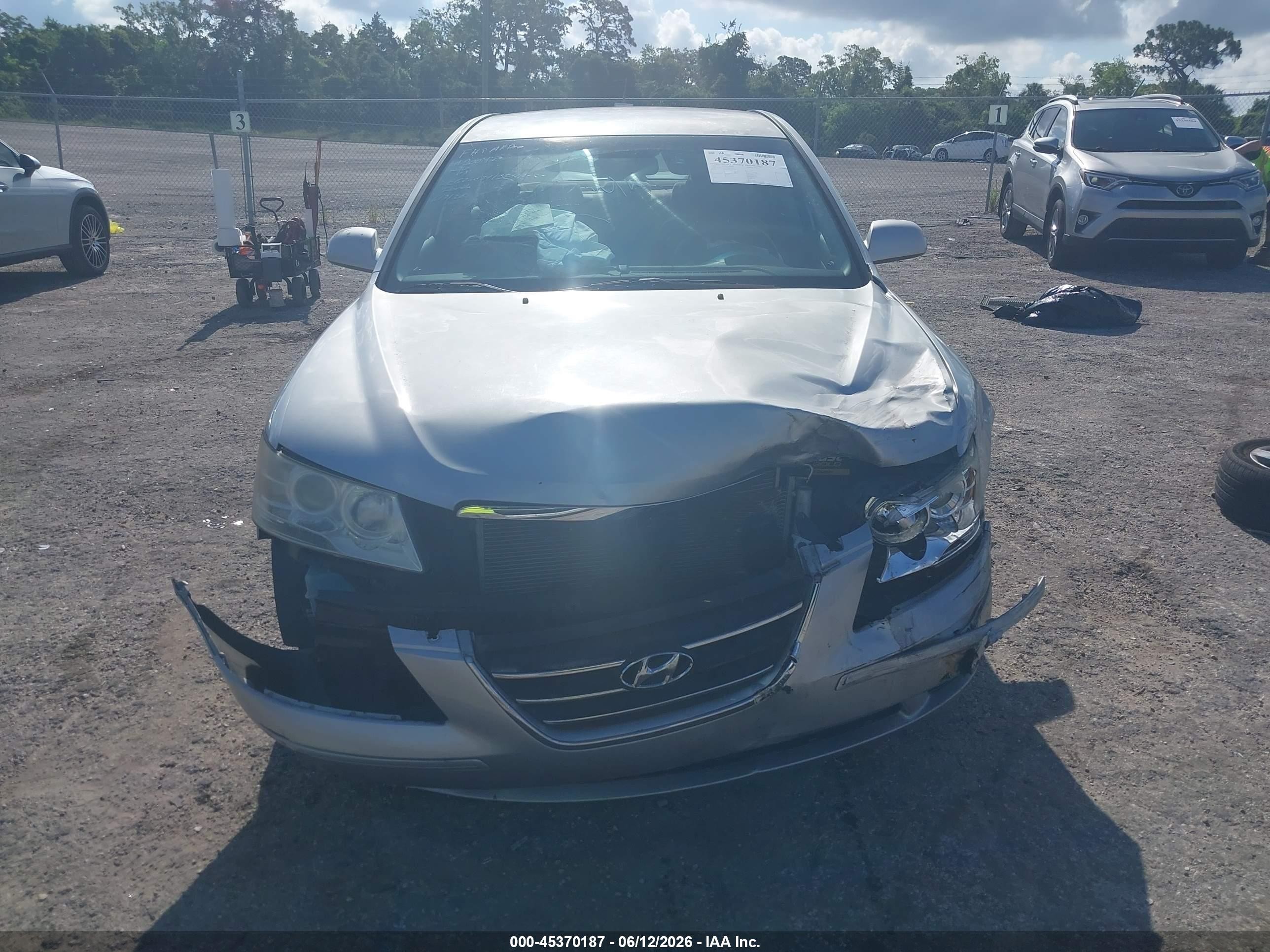 2010 Hyundai Sonata Gls Silver vin: 5NPET4AC7AH633791
