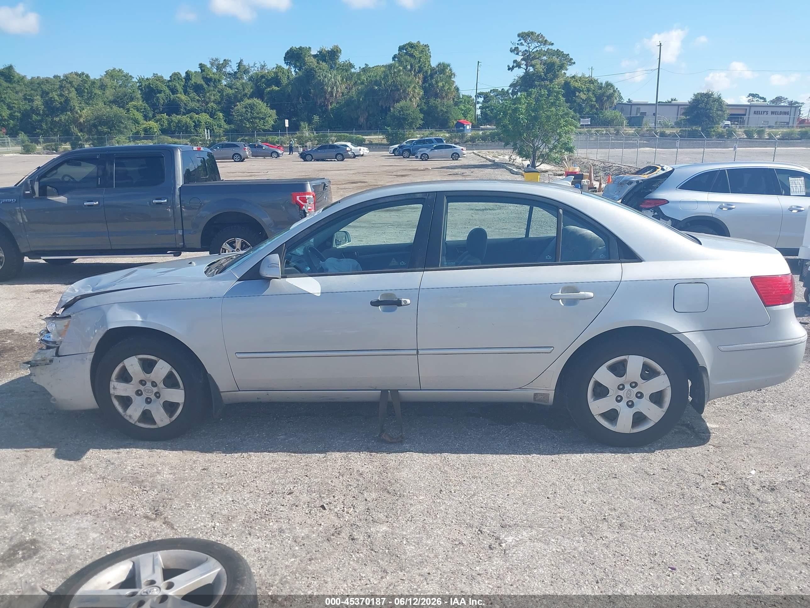 2010 Hyundai Sonata Gls Silver vin: 5NPET4AC7AH633791