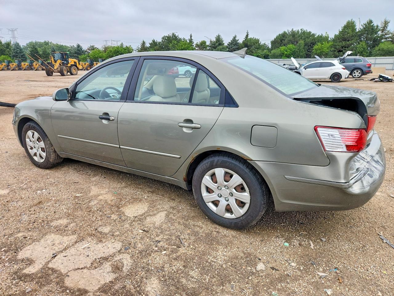 2010 Hyundai Sonata Gls Gray vin: 5NPET4AC7AH651126