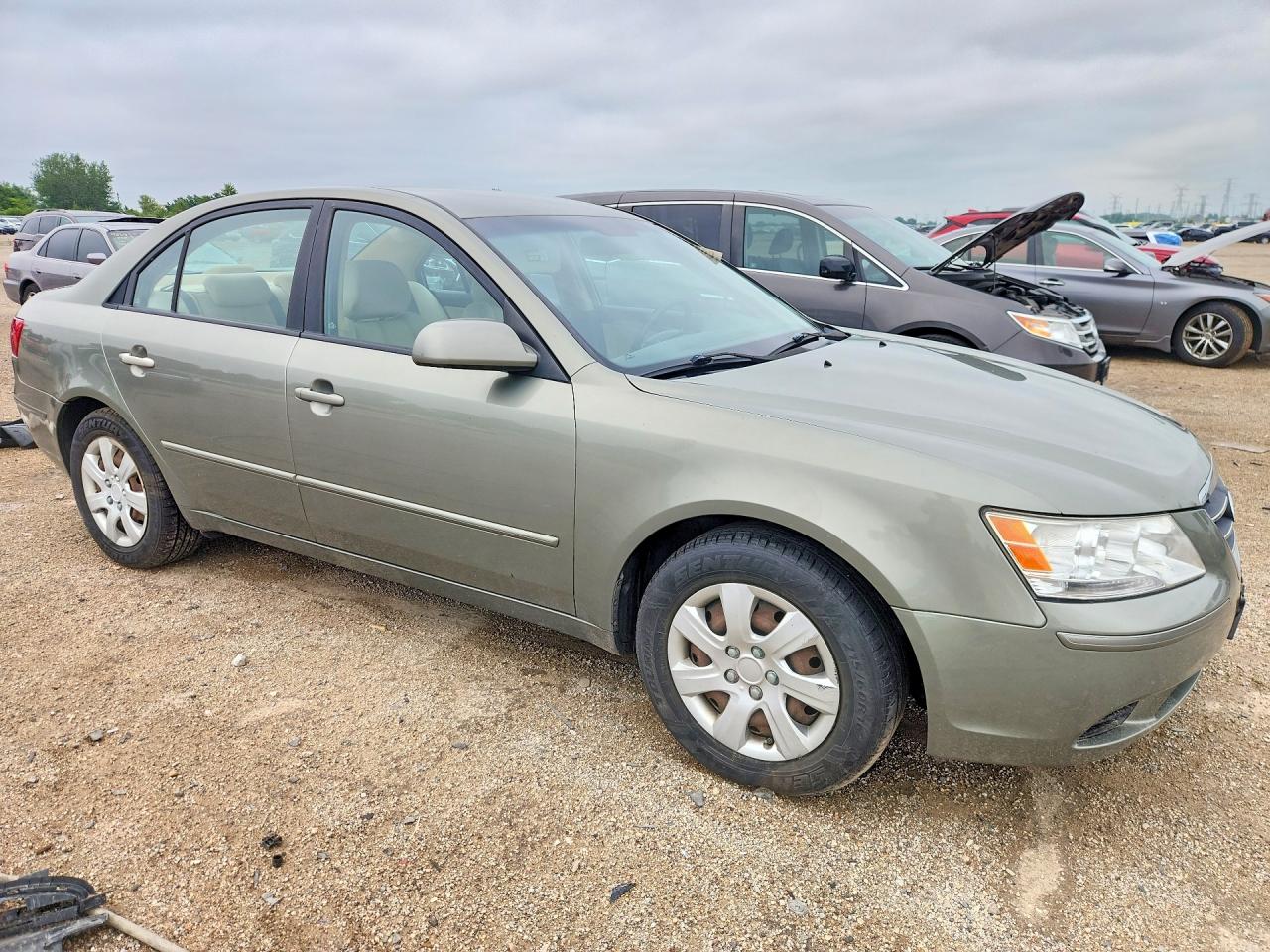 2010 Hyundai Sonata Gls Gray vin: 5NPET4AC7AH651126