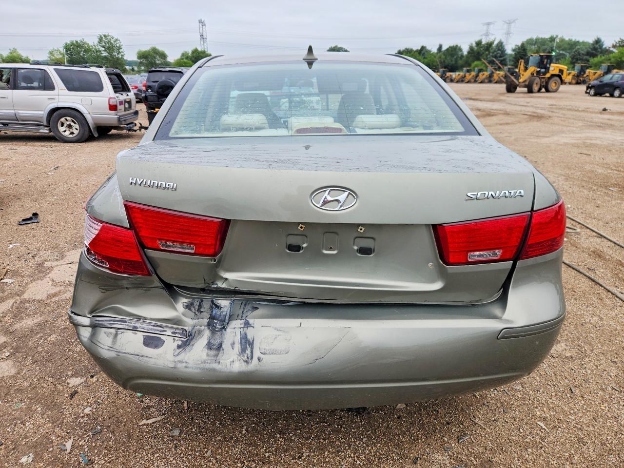 2010 Hyundai Sonata Gls Gray vin: 5NPET4AC7AH651126