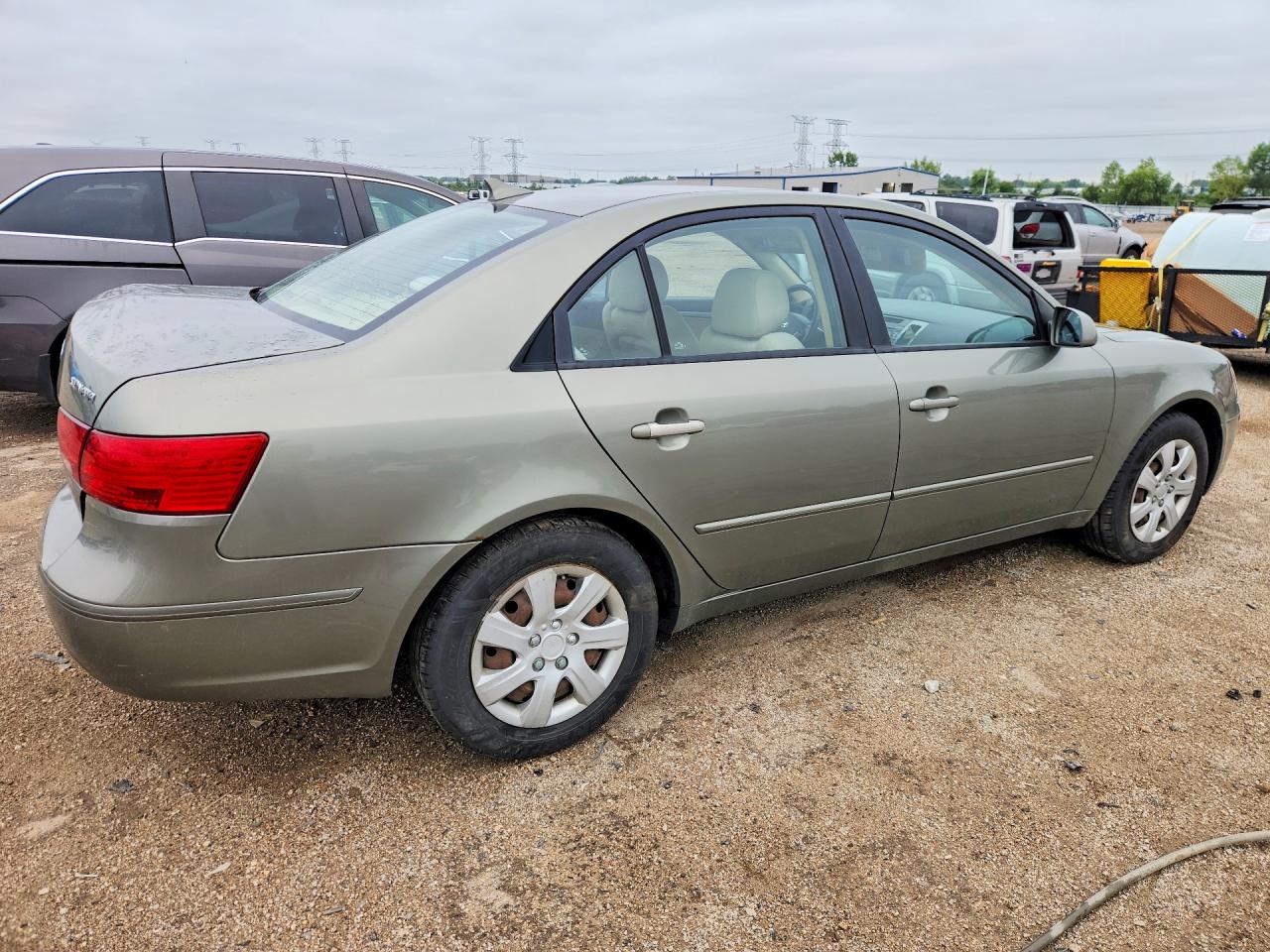 2010 Hyundai Sonata Gls Gray vin: 5NPET4AC7AH651126