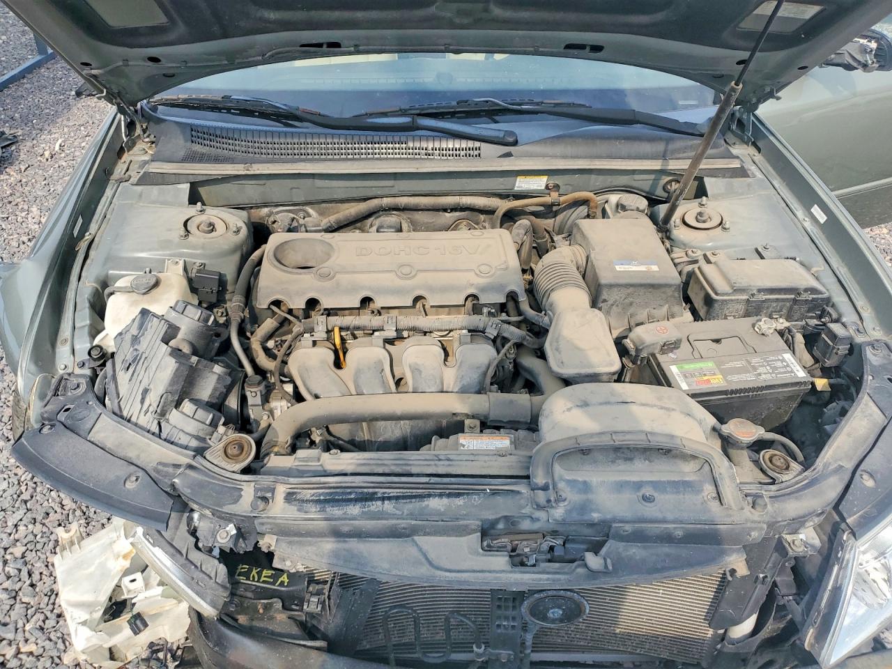 2010 Hyundai Sonata Gls Gray vin: 5NPET4AC7AH652213