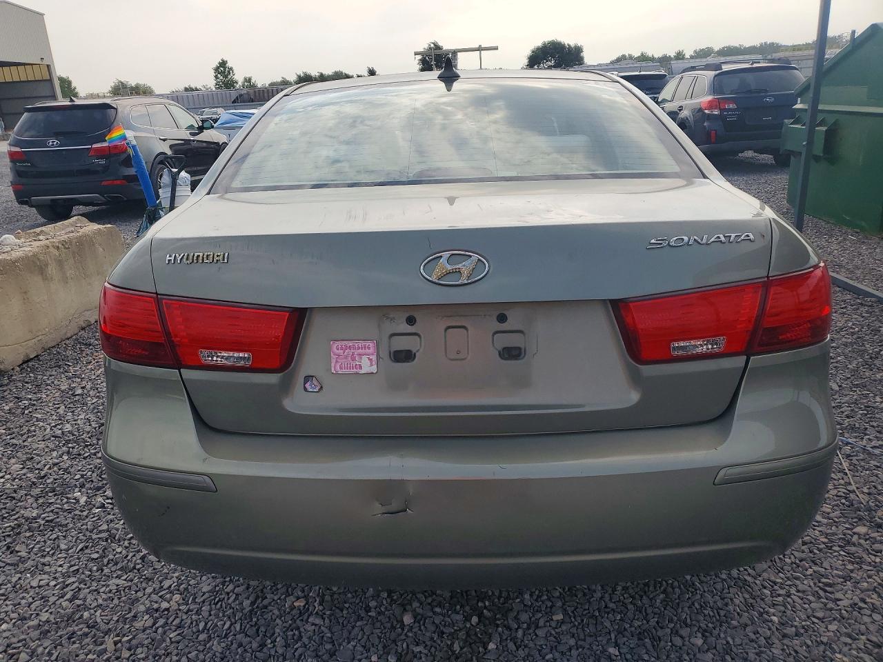 2010 Hyundai Sonata Gls Gray vin: 5NPET4AC7AH652213