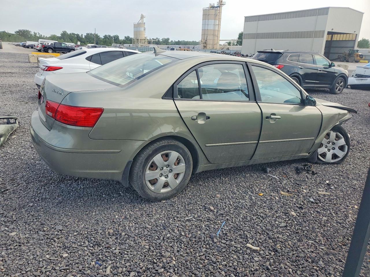 2010 Hyundai Sonata Gls Gray vin: 5NPET4AC7AH652213