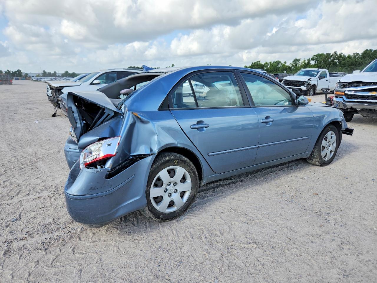 2010 Hyundai Sonata Gls Blue vin: 5NPET4AC7AH652583