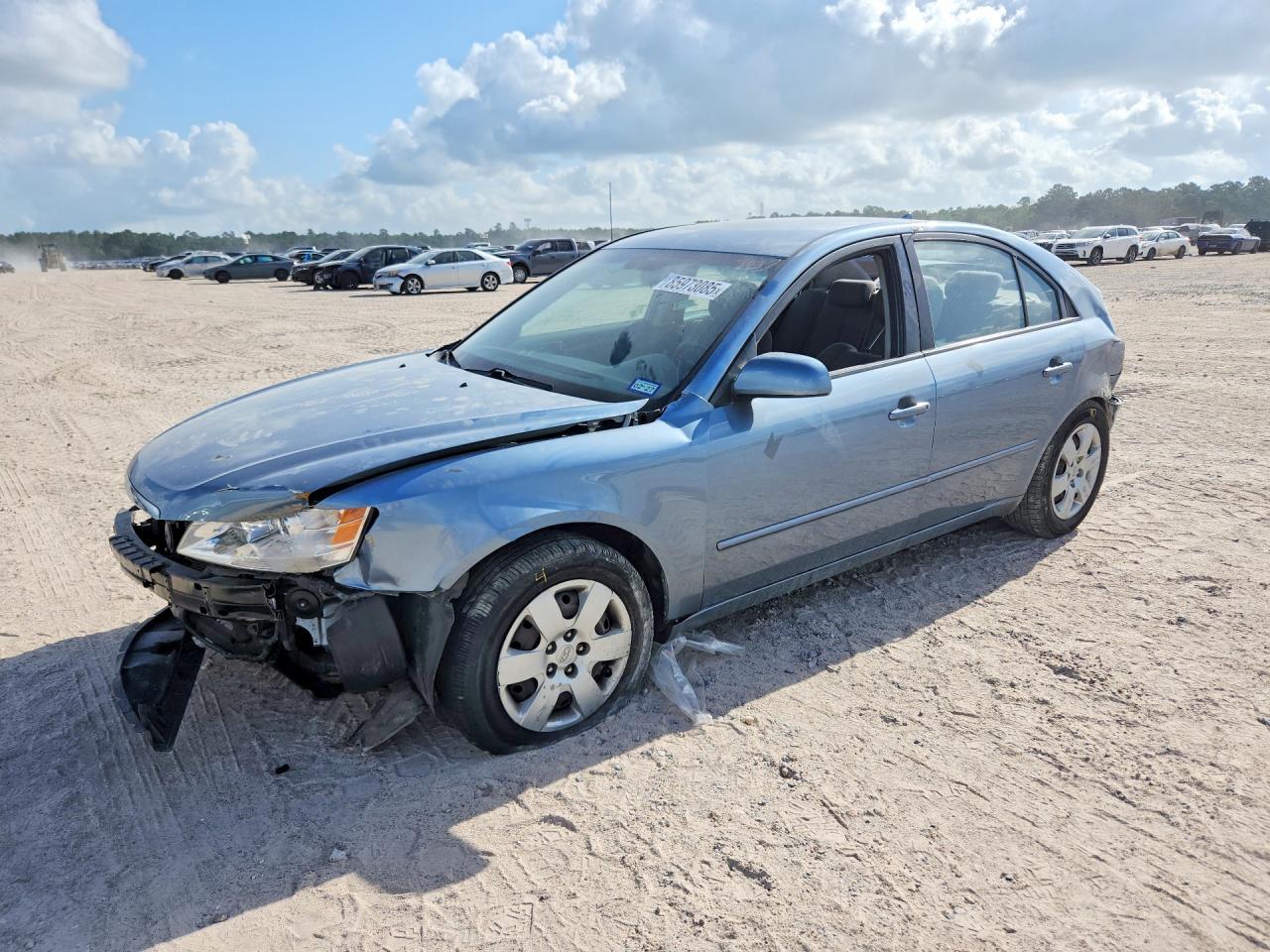 2010 Hyundai Sonata Gls Синий vin: 5NPET4AC7AH652583