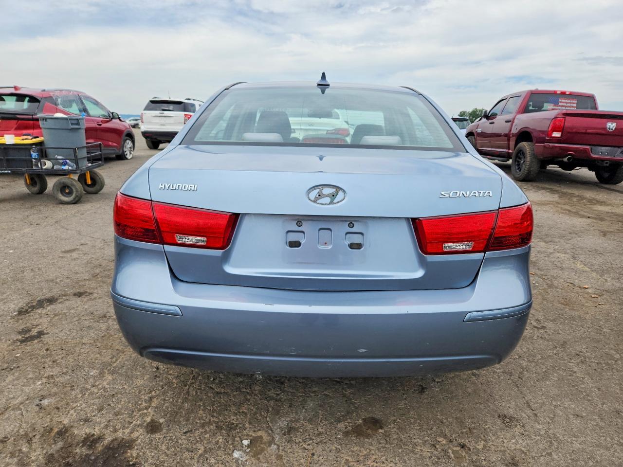 2010 Hyundai Sonata Gls Blue vin: 5NPET4AC7AH654379