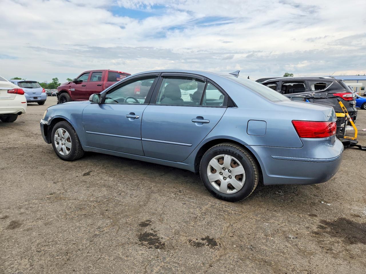 2010 Hyundai Sonata Gls Blue vin: 5NPET4AC7AH654379