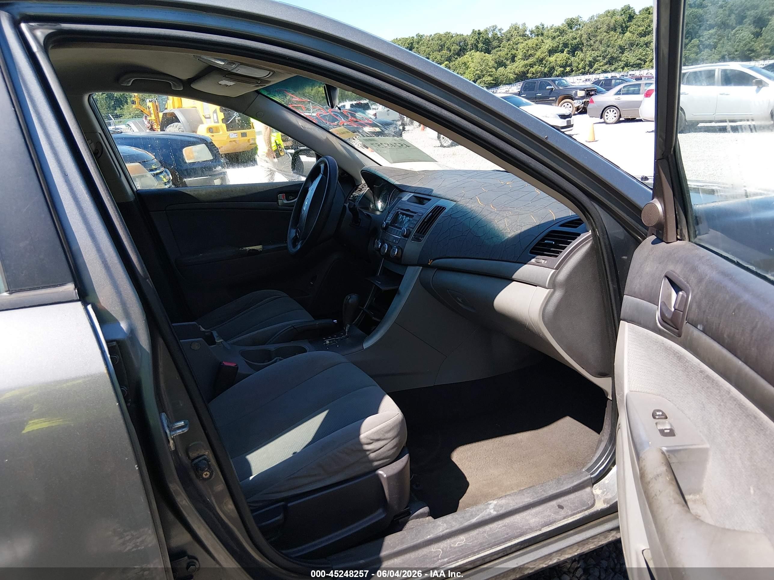 2010 Hyundai Sonata Gls Gray vin: 5NPET4AC8AH586934