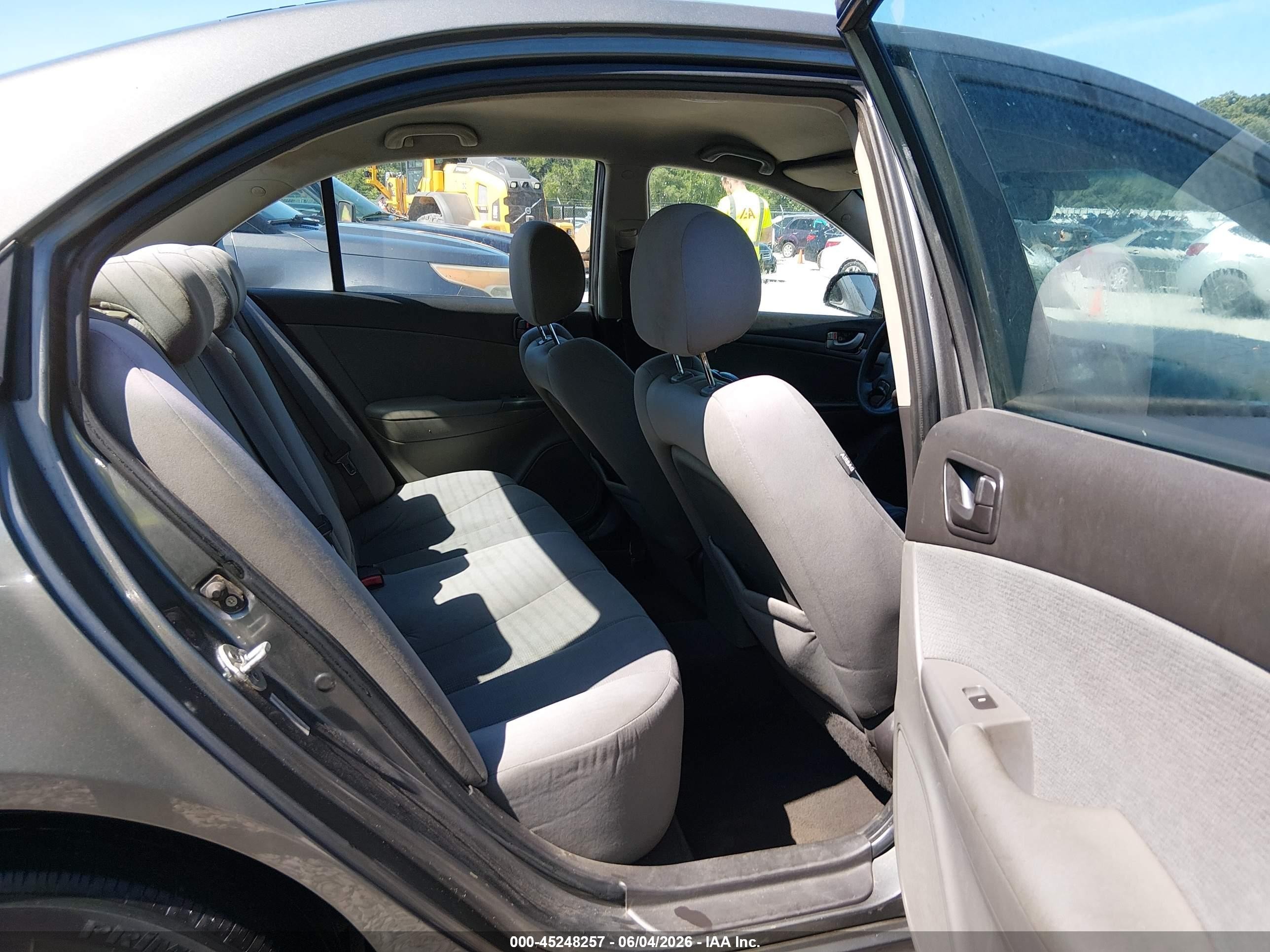 2010 Hyundai Sonata Gls Gray vin: 5NPET4AC8AH586934
