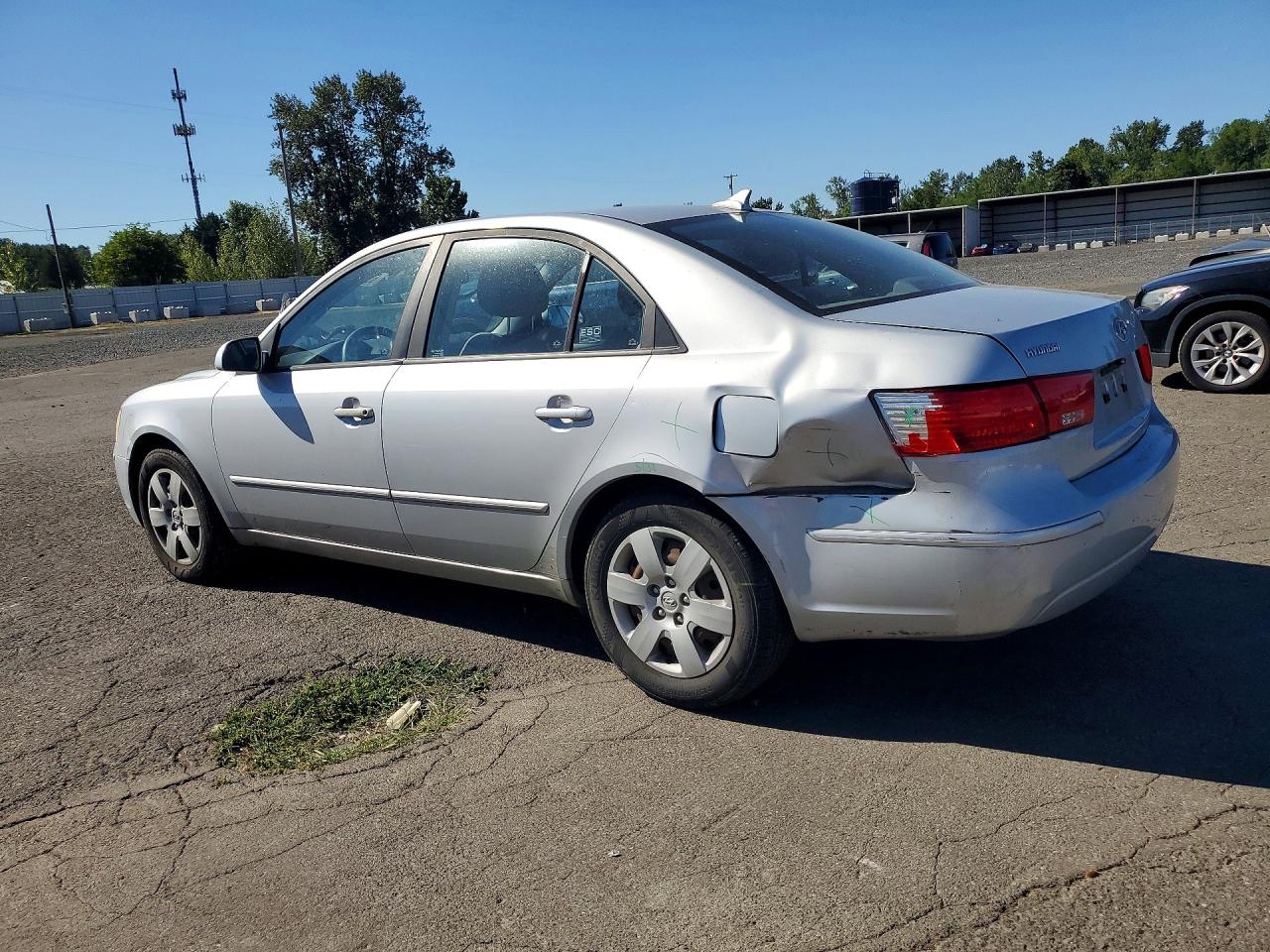 2010 Hyundai Sonata Gls Silver vin: 5NPET4AC8AH594869
