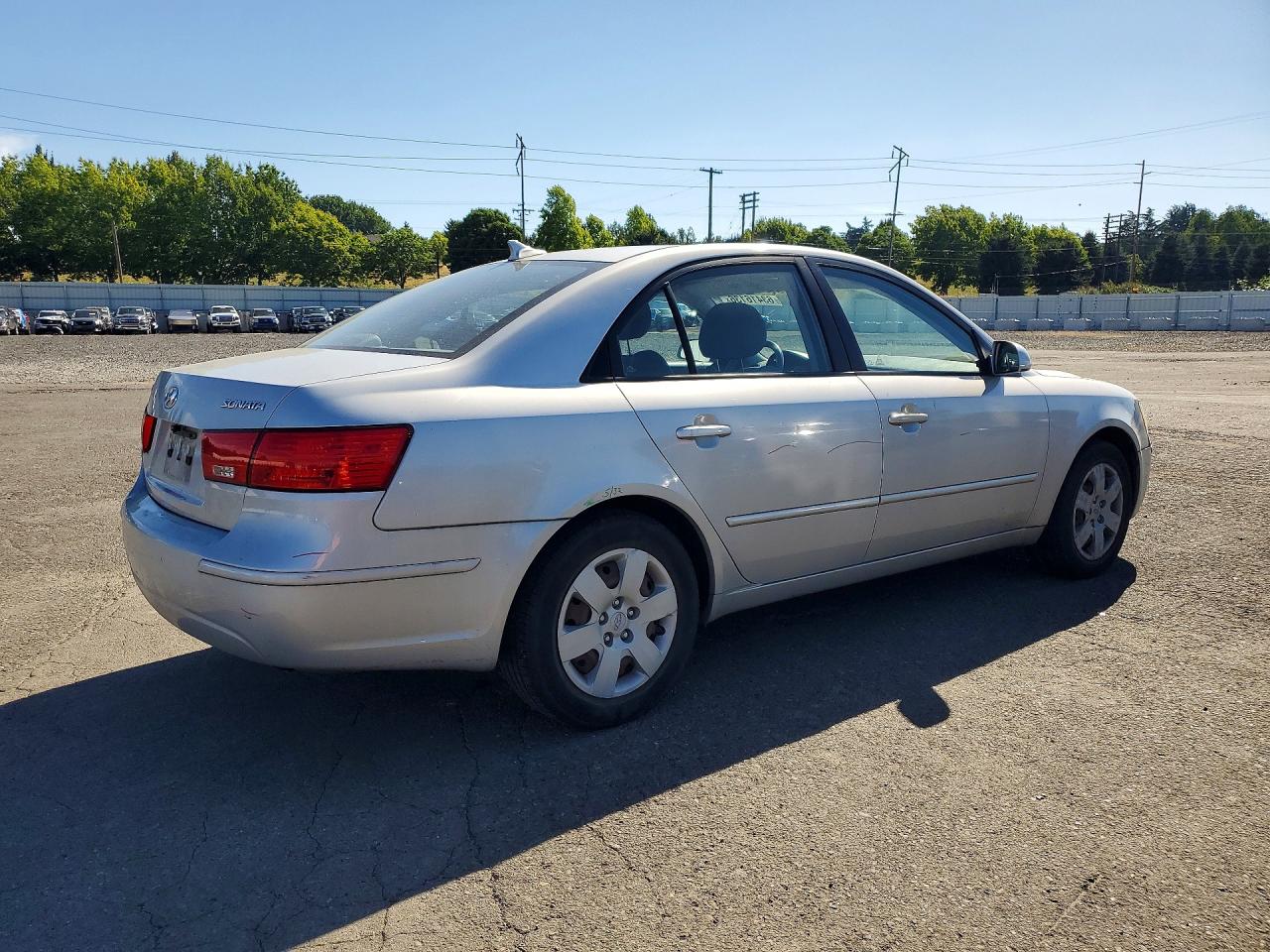 2010 Hyundai Sonata Gls Silver vin: 5NPET4AC8AH594869