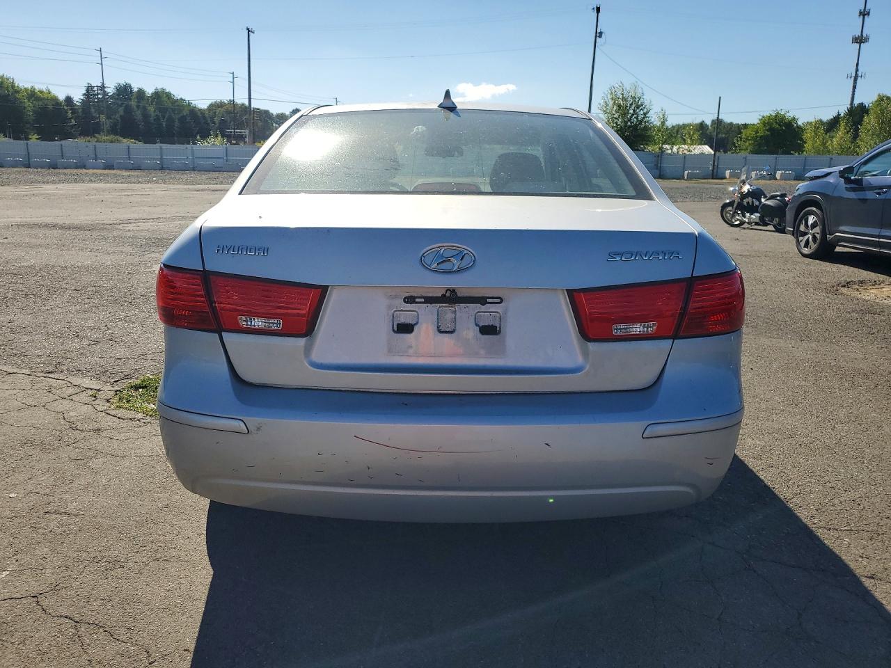 2010 Hyundai Sonata Gls Silver vin: 5NPET4AC8AH594869