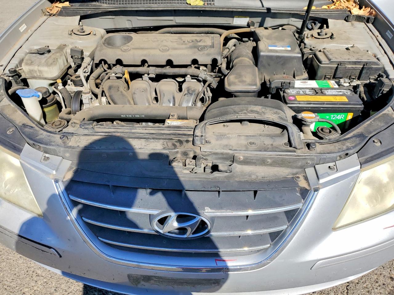 2010 Hyundai Sonata Gls Silver vin: 5NPET4AC8AH594869