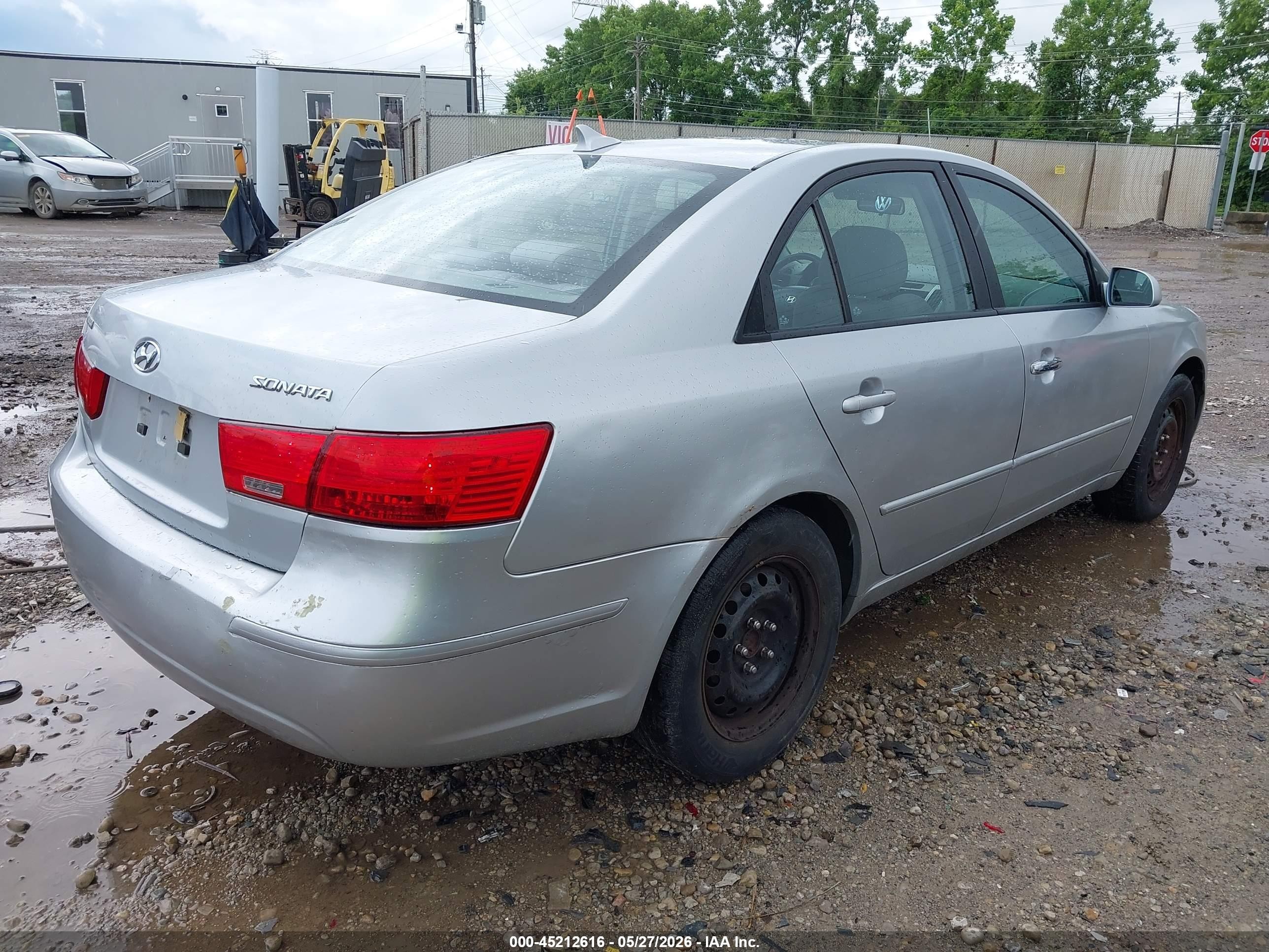 2010 Hyundai Sonata Gls Серебряный vin: 5NPET4AC8AH595438