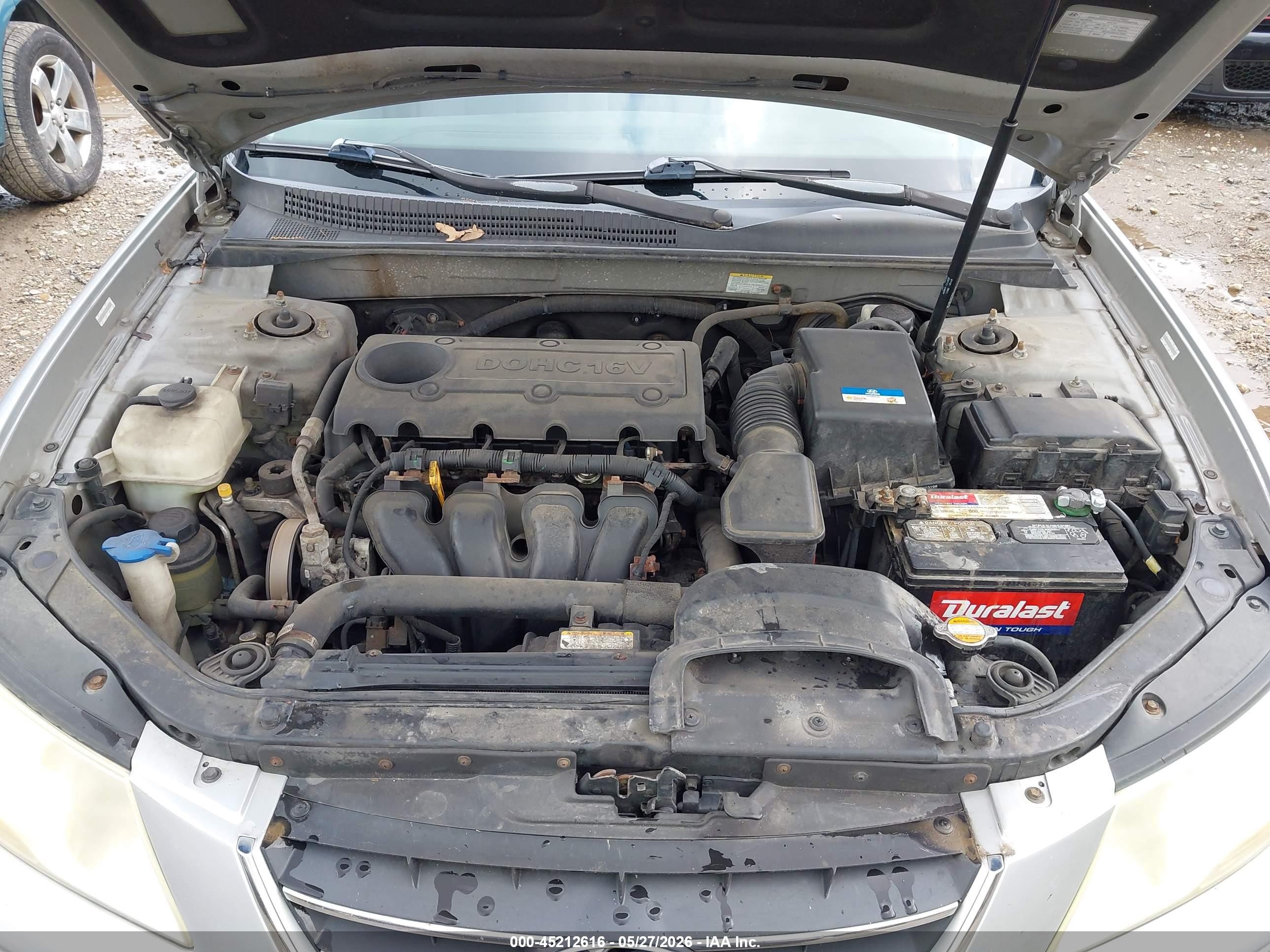 2010 Hyundai Sonata Gls Серебряный vin: 5NPET4AC8AH595438
