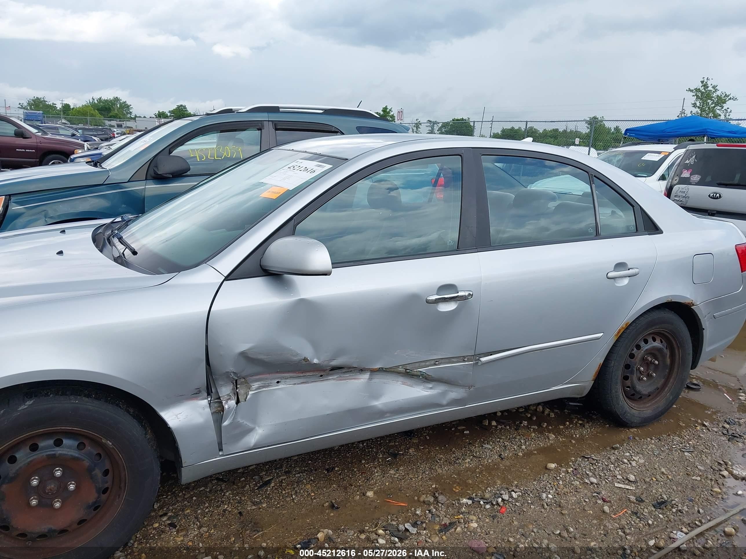 2010 Hyundai Sonata Gls Серебряный vin: 5NPET4AC8AH595438