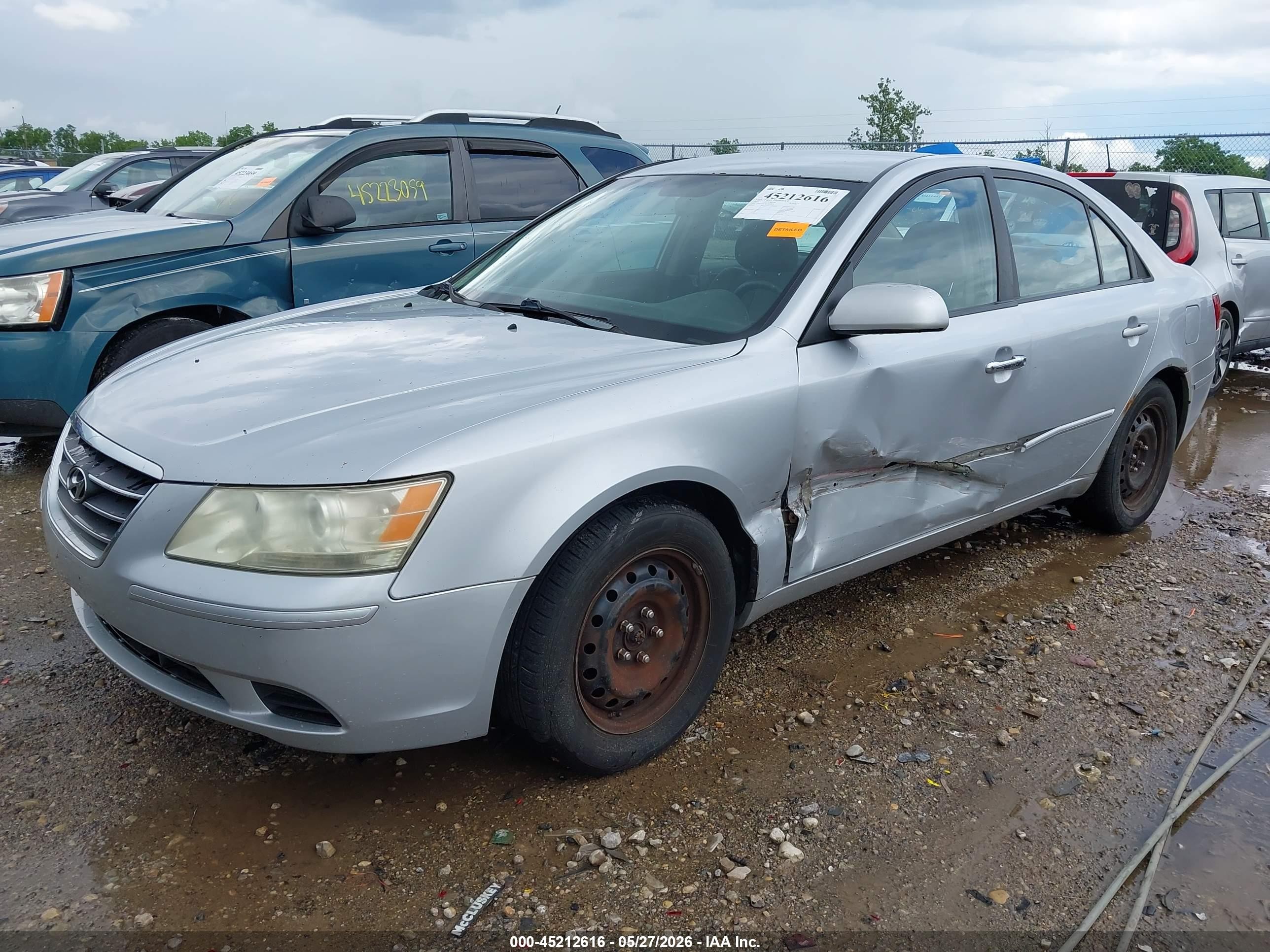 2010 Hyundai Sonata Gls Серебряный vin: 5NPET4AC8AH595438