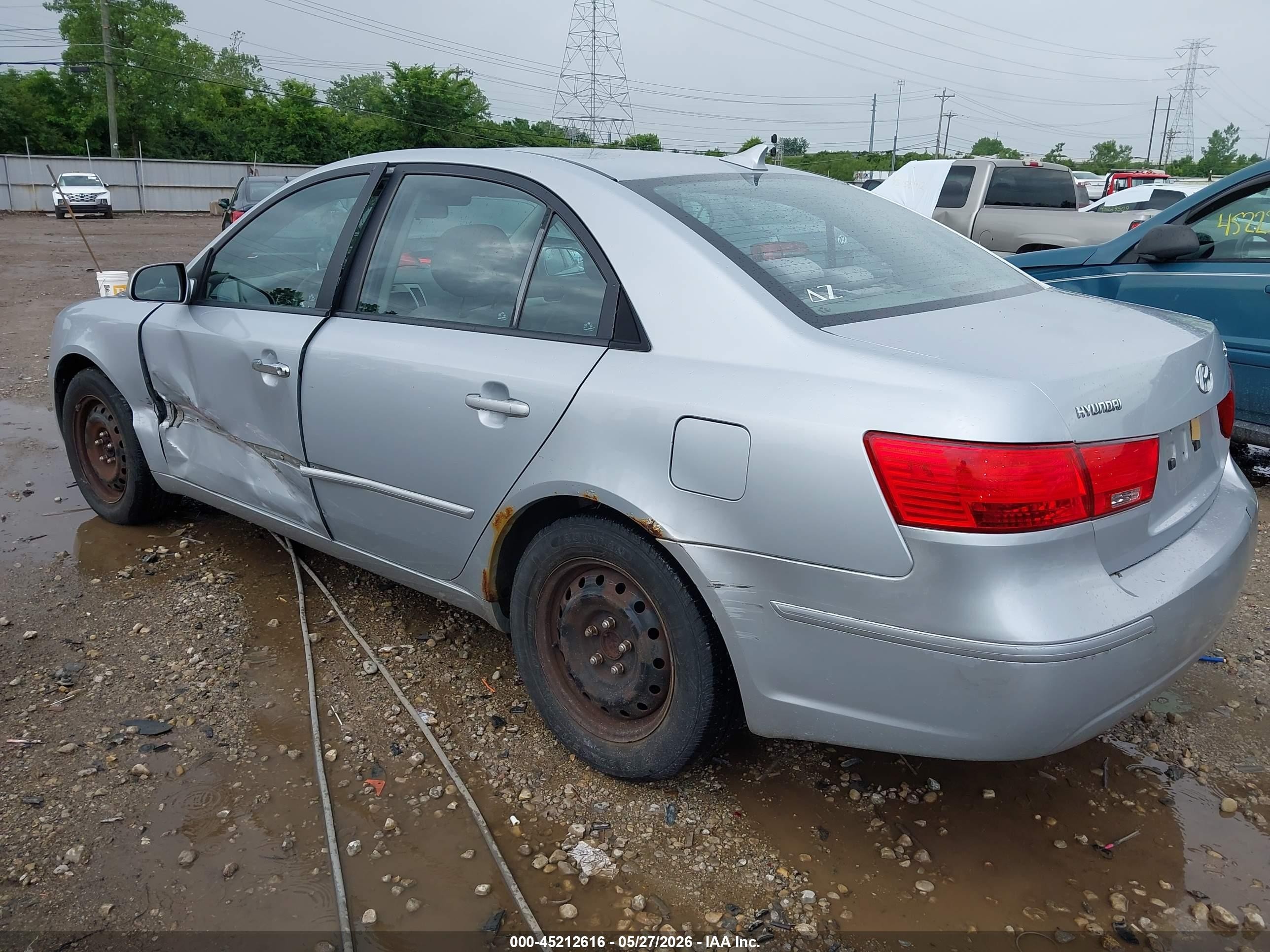 2010 Hyundai Sonata Gls Серебряный vin: 5NPET4AC8AH595438