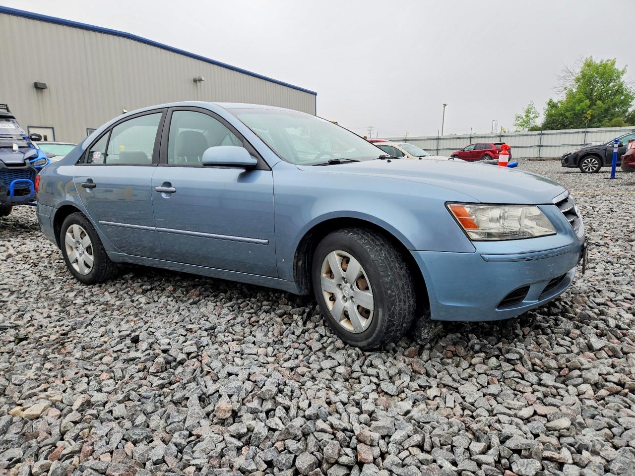 2010 Hyundai Sonata Gls Blue vin: 5NPET4AC8AH597920