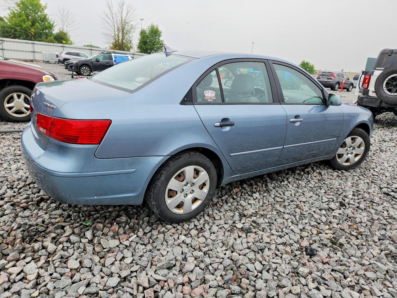 2010 Hyundai Sonata Gls Blue vin: 5NPET4AC8AH597920