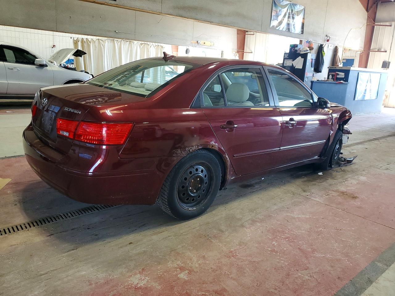 2010 Hyundai Sonata Gls Burgundy vin: 5NPET4AC8AH618569