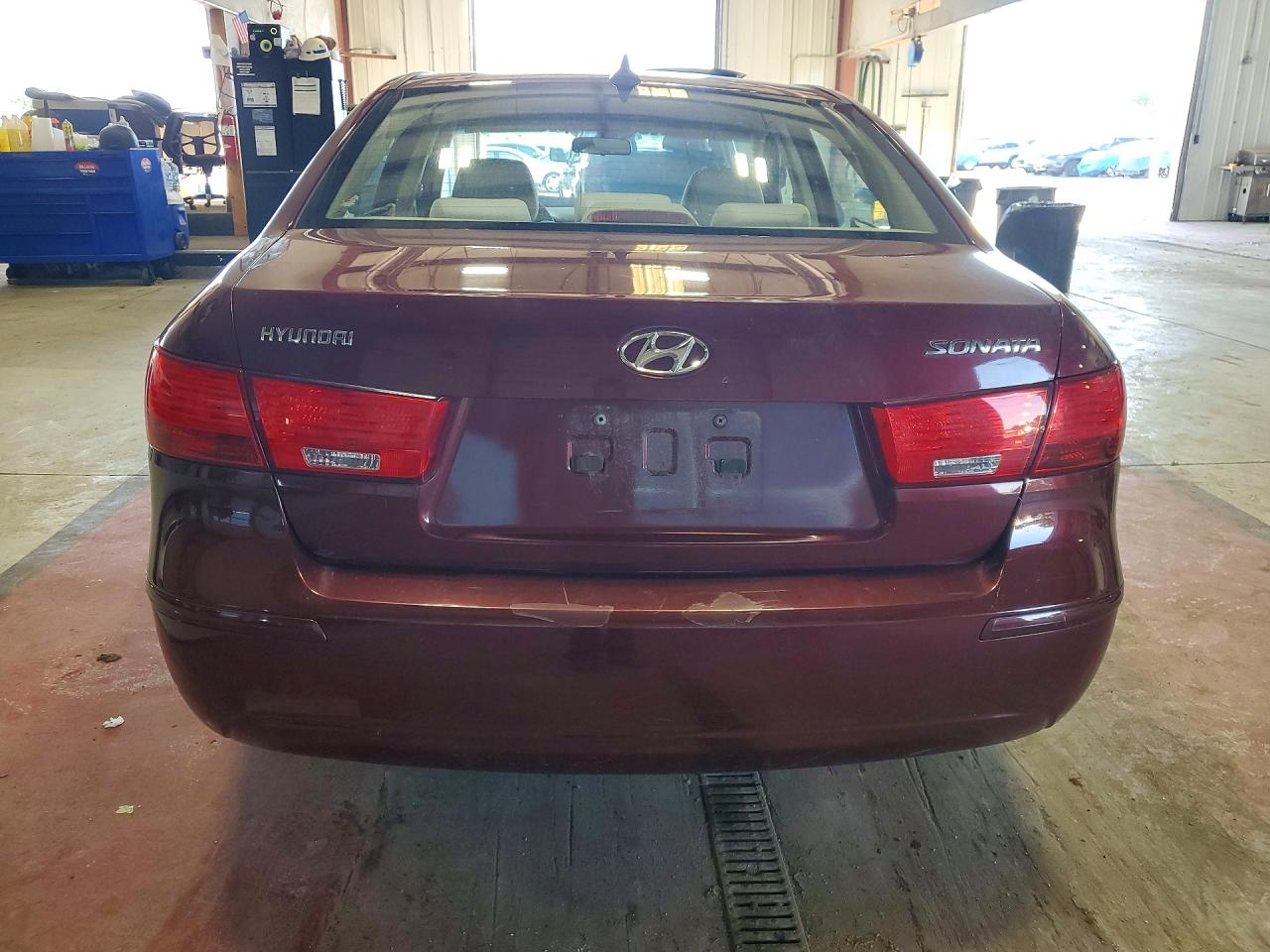 2010 Hyundai Sonata Gls Burgundy vin: 5NPET4AC8AH618569