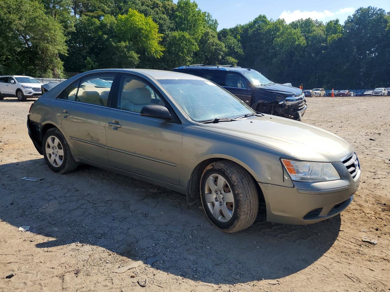 2010 Hyundai Sonata Gls Желто-коричневый vin: 5NPET4AC8AH629507