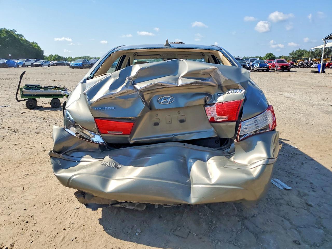 2010 Hyundai Sonata Gls Желто-коричневый vin: 5NPET4AC8AH629507