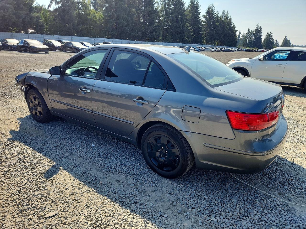 2010 Hyundai Sonata Gls Gray vin: 5NPET4AC8AH629555