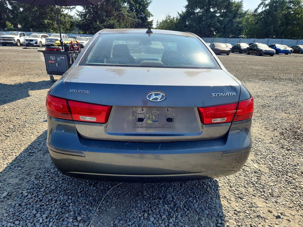 2010 Hyundai Sonata Gls Gray vin: 5NPET4AC8AH629555