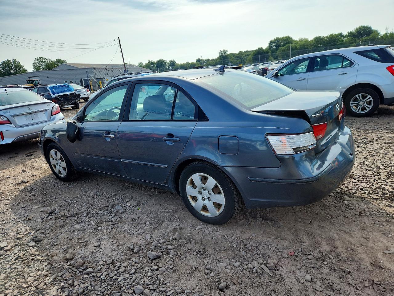 2010 Hyundai Sonata Gls Blue vin: 5NPET4AC8AH636957