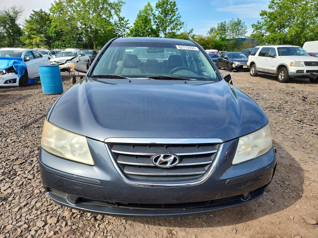 2010 Hyundai Sonata Gls Blue vin: 5NPET4AC8AH636957