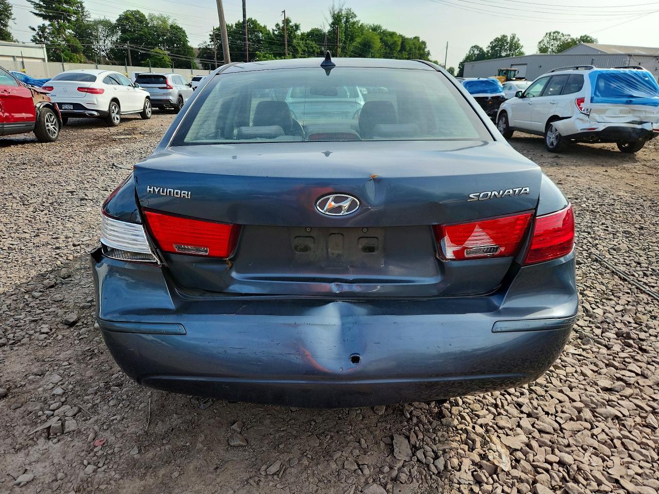 2010 Hyundai Sonata Gls Blue vin: 5NPET4AC8AH636957