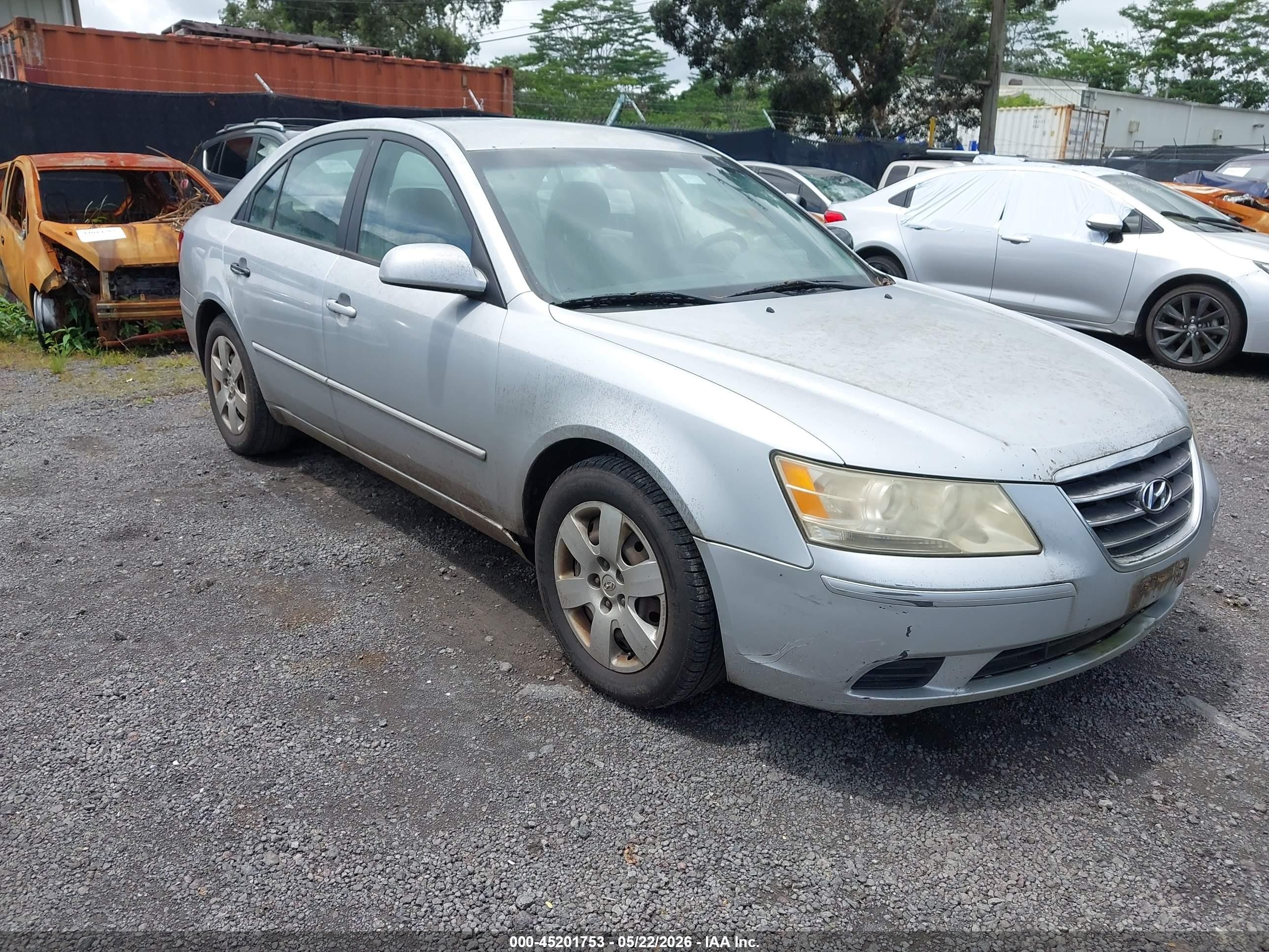 2010 Hyundai Sonata Gls Серебряный vin: 5NPET4AC8AH640233