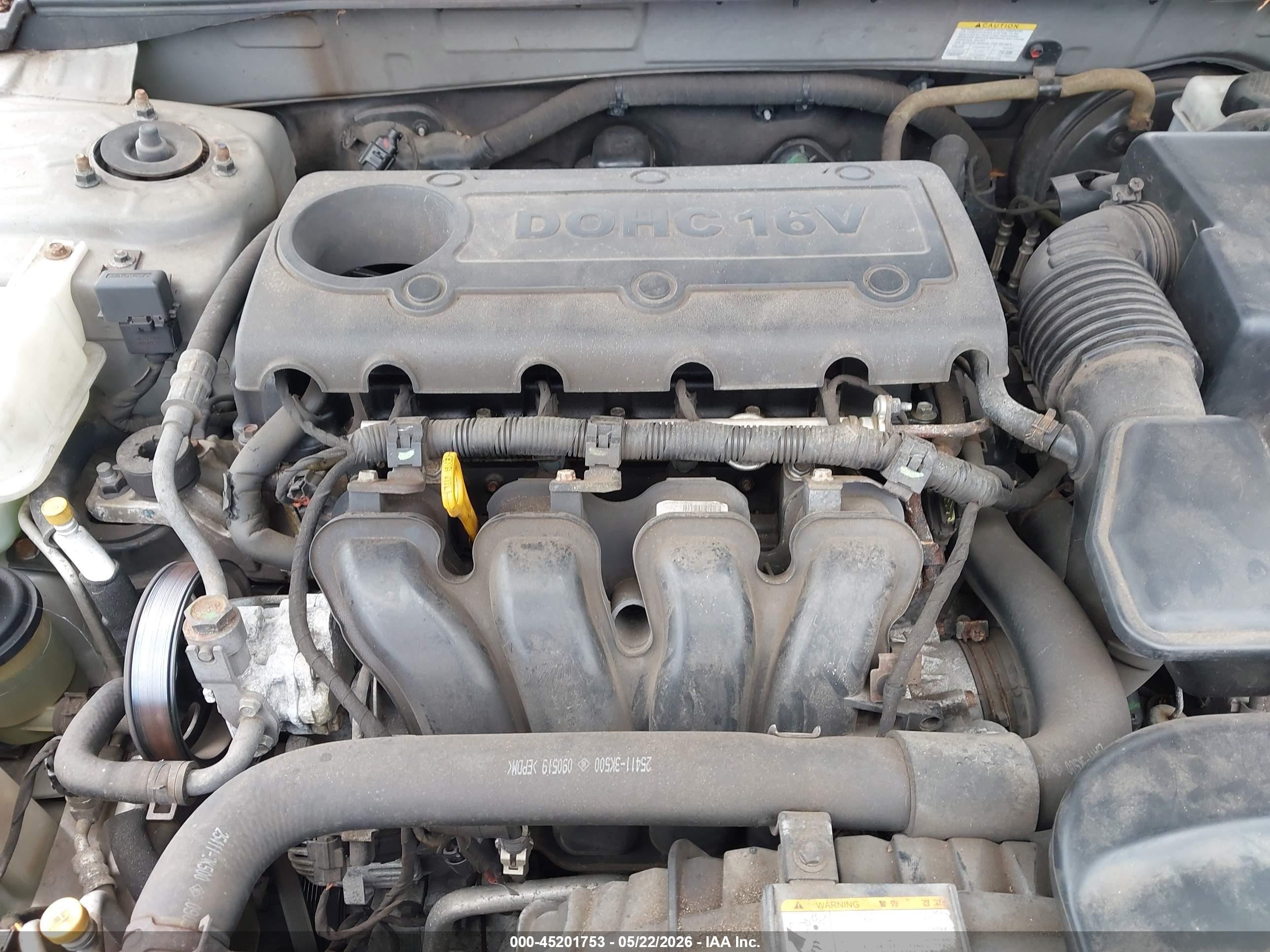 2010 Hyundai Sonata Gls Silver vin: 5NPET4AC8AH640233