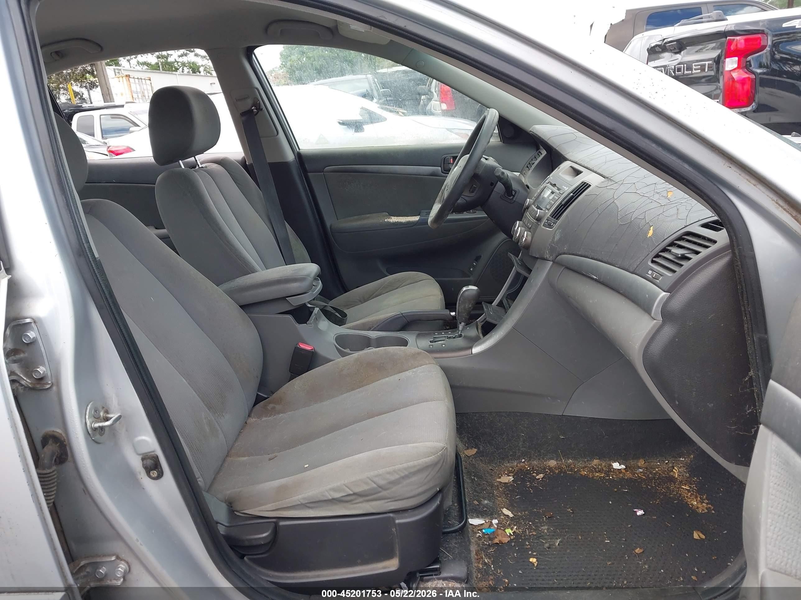 2010 Hyundai Sonata Gls Silver vin: 5NPET4AC8AH640233