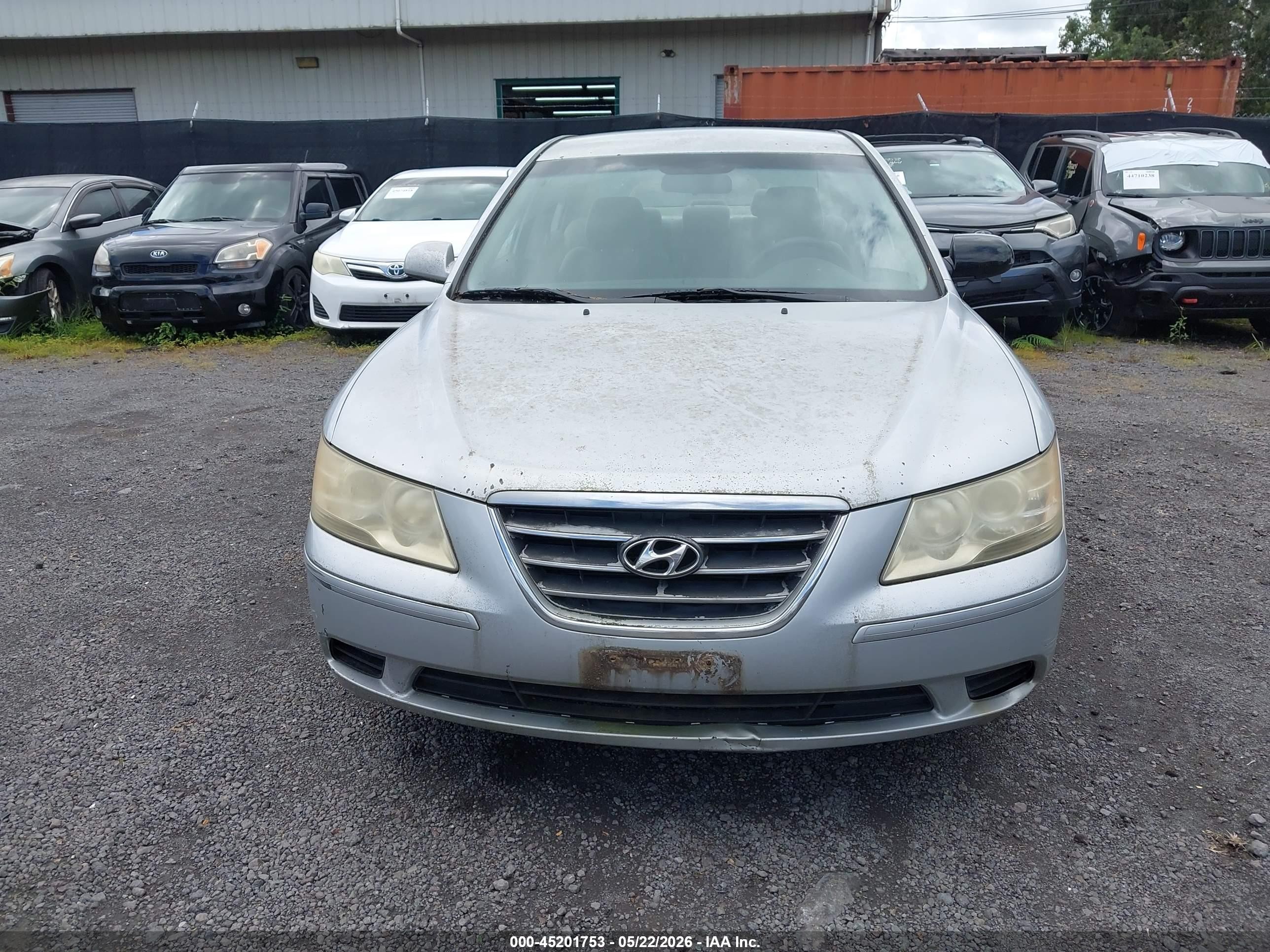 2010 Hyundai Sonata Gls Silver vin: 5NPET4AC8AH640233