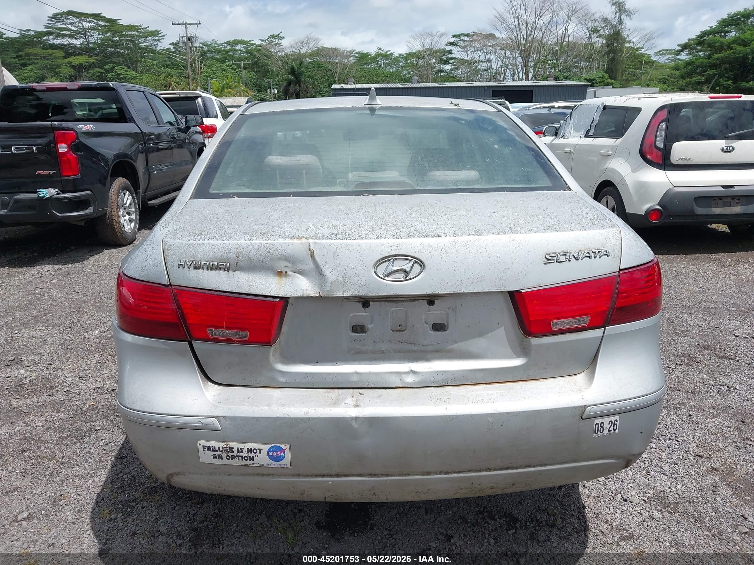 2010 Hyundai Sonata Gls Silver vin: 5NPET4AC8AH640233