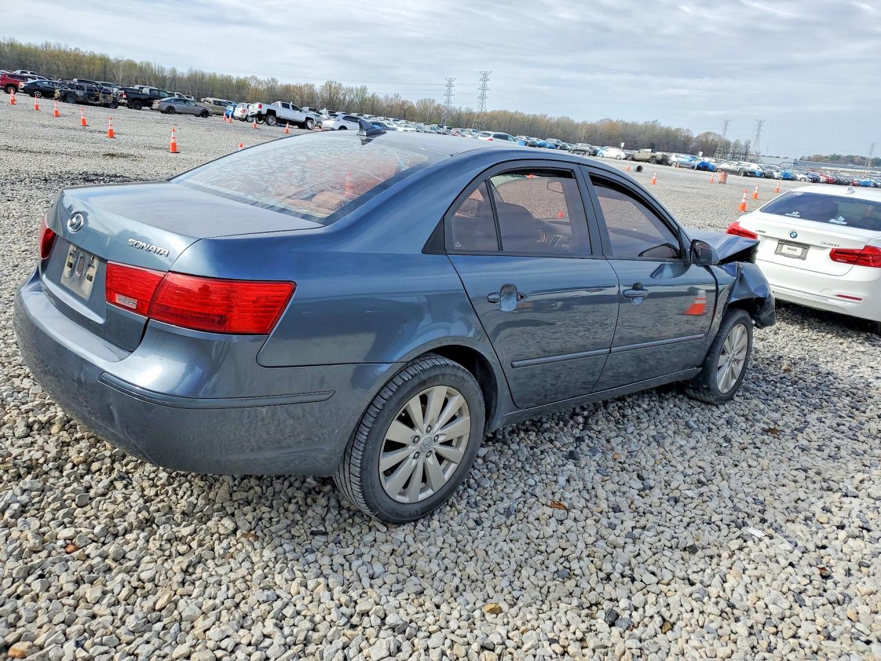 2010 Hyundai Sonata Gls Gray vin: 5NPET4AC8AH656559