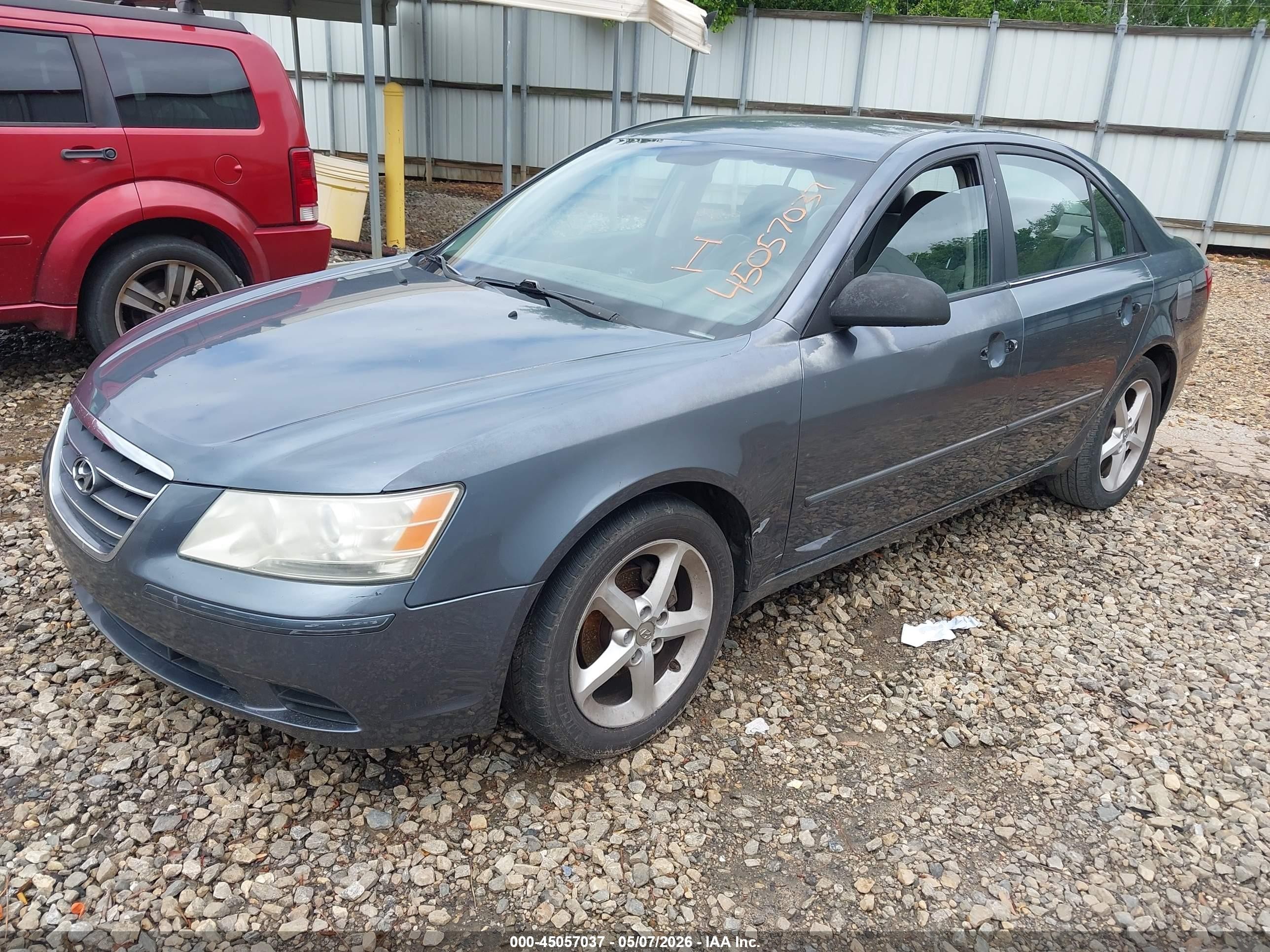 2010 Hyundai Sonata Gls Blue vin: 5NPET4AC8AH658246
