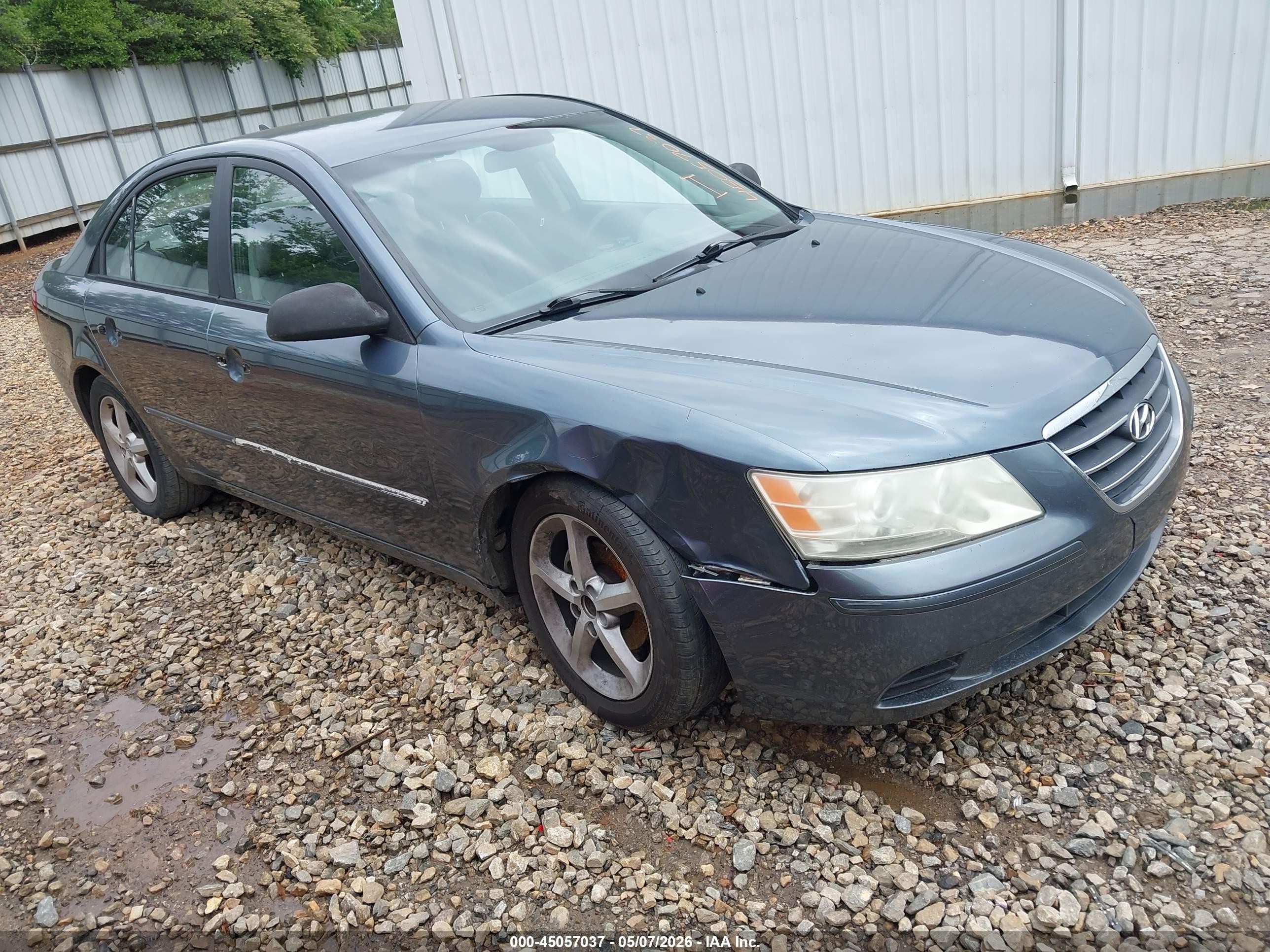 2010 Hyundai Sonata Gls Синий vin: 5NPET4AC8AH658246