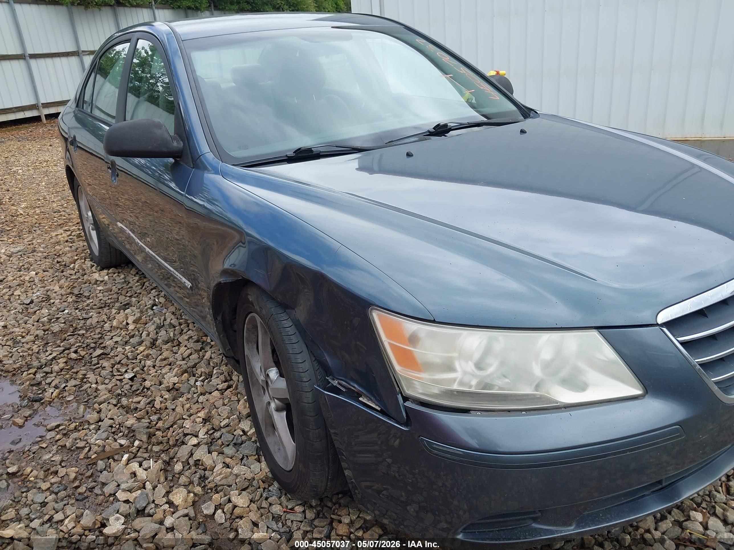 2010 Hyundai Sonata Gls Blue vin: 5NPET4AC8AH658246