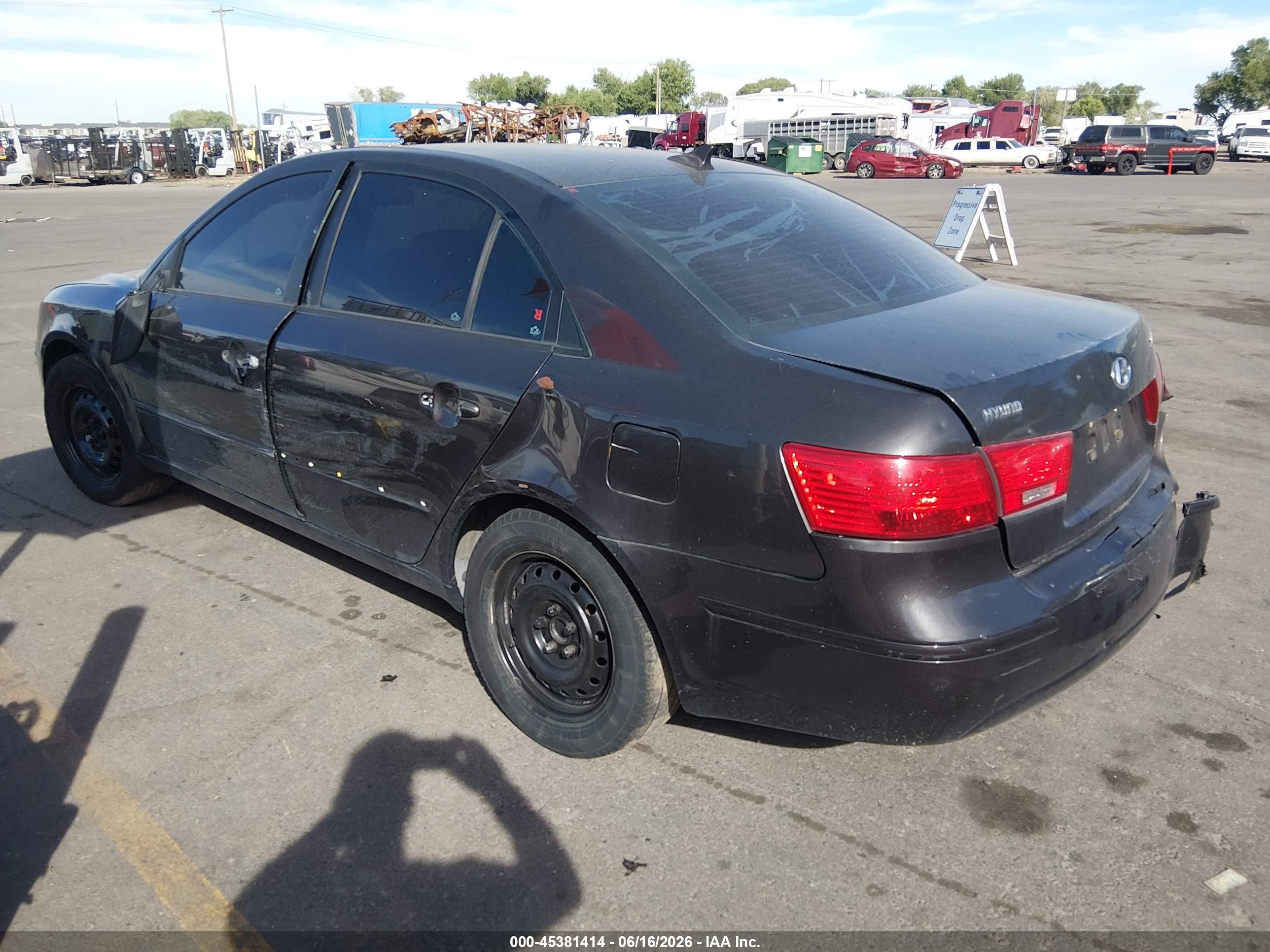 2010 Hyundai Sonata Gls Серый vin: 5NPET4AC9AH582388