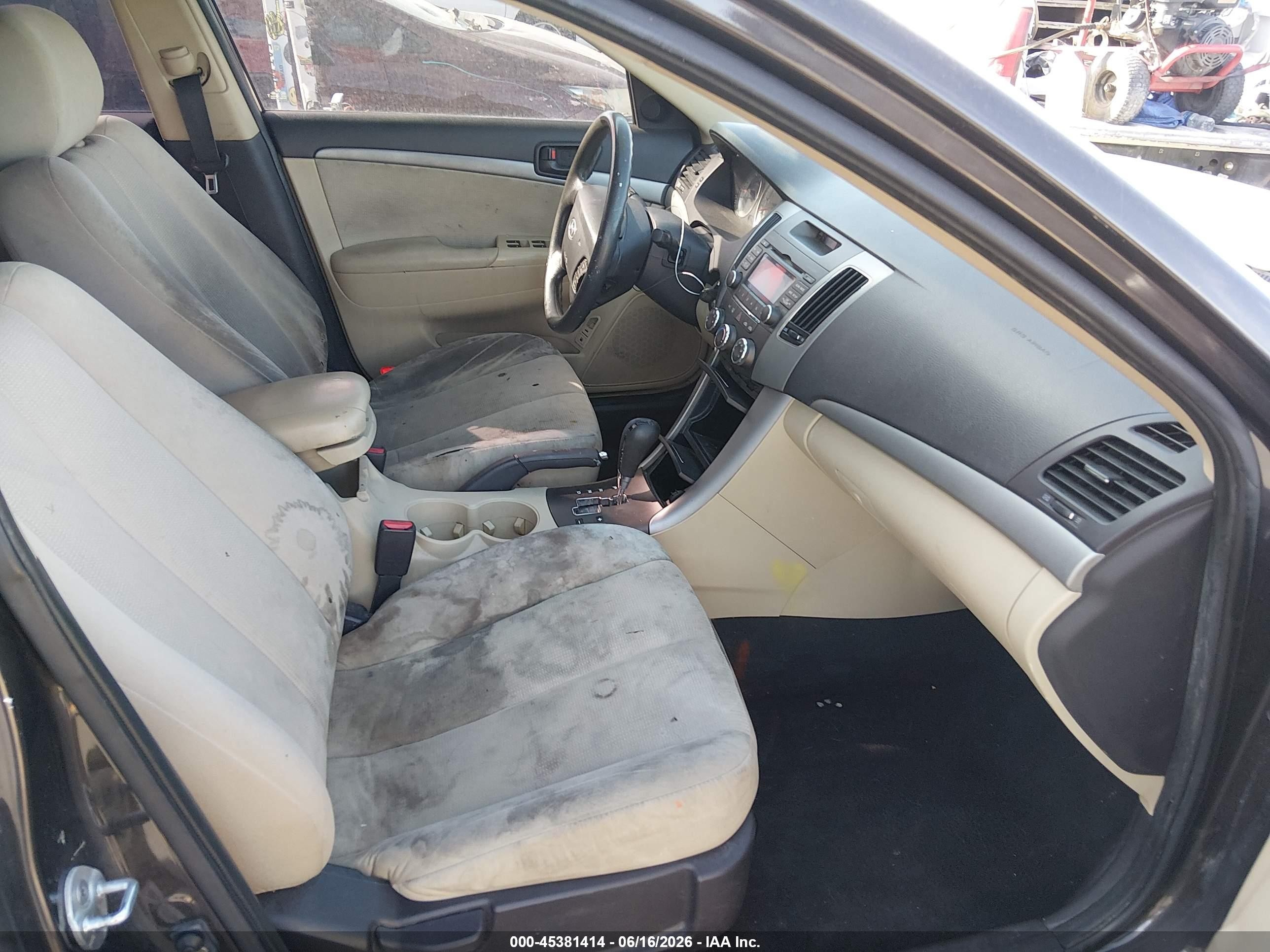 2010 Hyundai Sonata Gls Серый vin: 5NPET4AC9AH582388