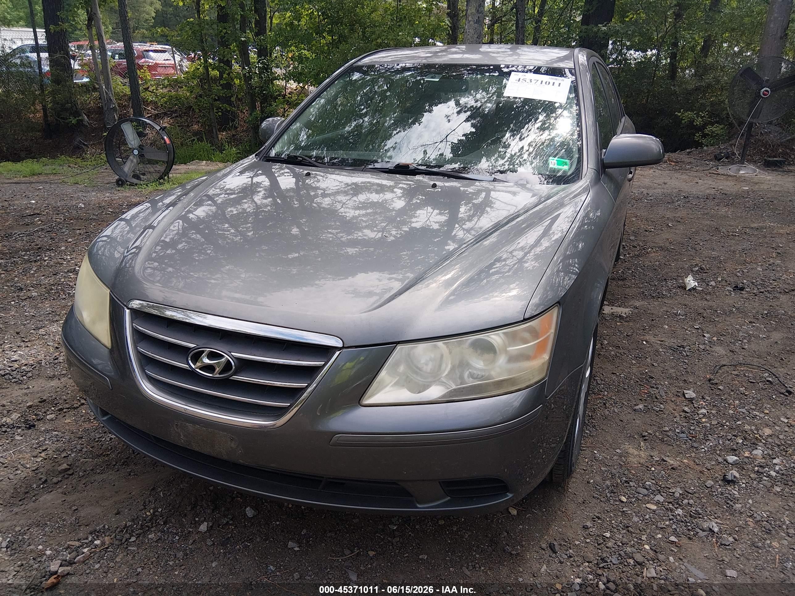 2010 Hyundai Sonata Gls Gray vin: 5NPET4AC9AH585422