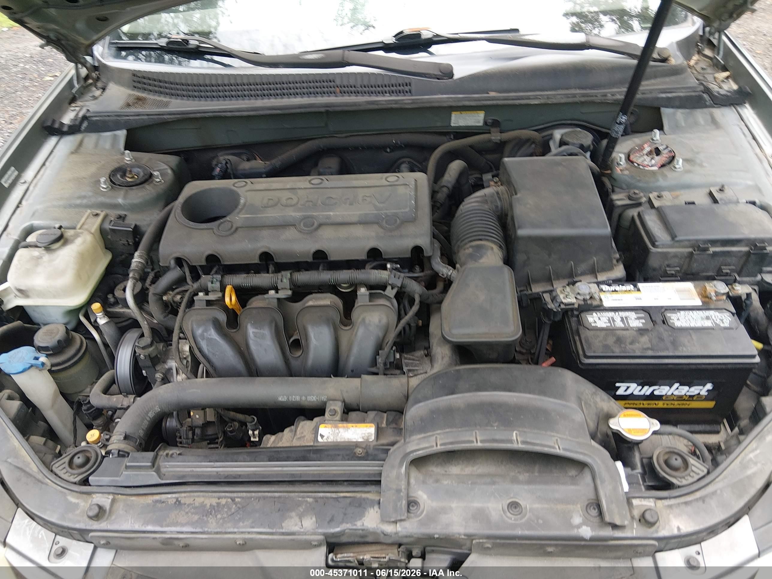 2010 Hyundai Sonata Gls Gray vin: 5NPET4AC9AH585422