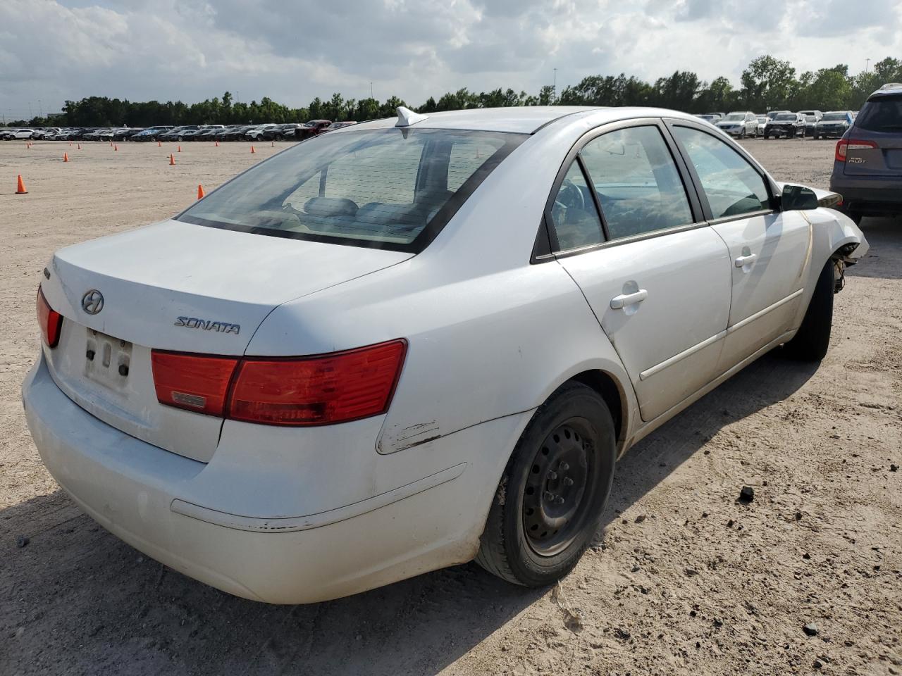 2010 Hyundai Sonata Gls White vin: 5NPET4AC9AH585761