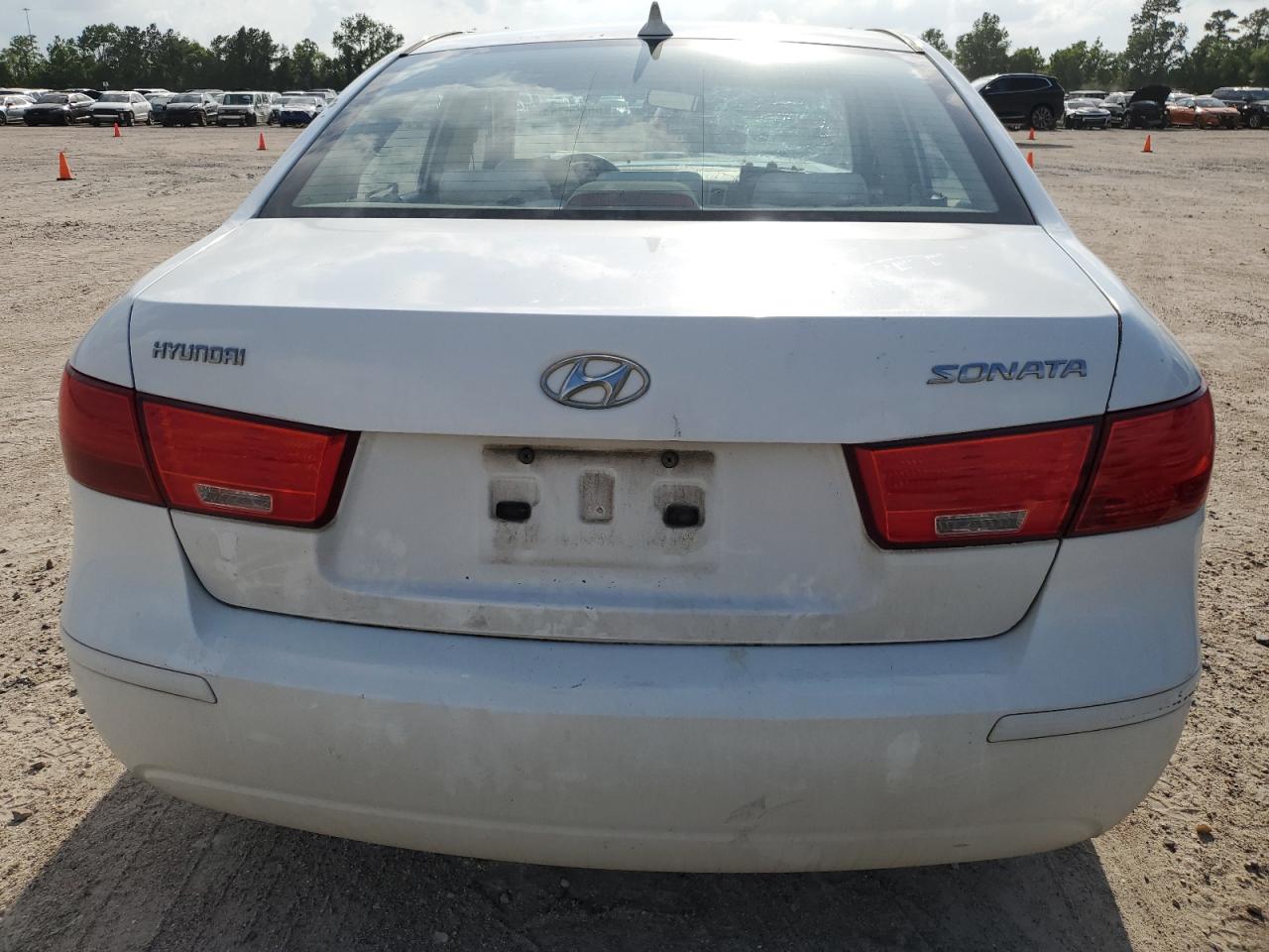 2010 Hyundai Sonata Gls White vin: 5NPET4AC9AH585761